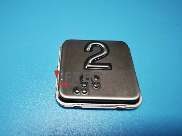 Thyssen-Push button touch plate-CEHAM C-Symbol 2