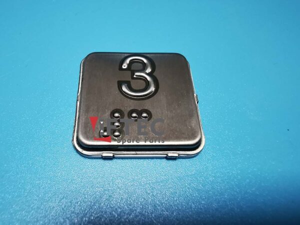 Thyssen-Push button touch plate-CEHAM C-Symbol 3